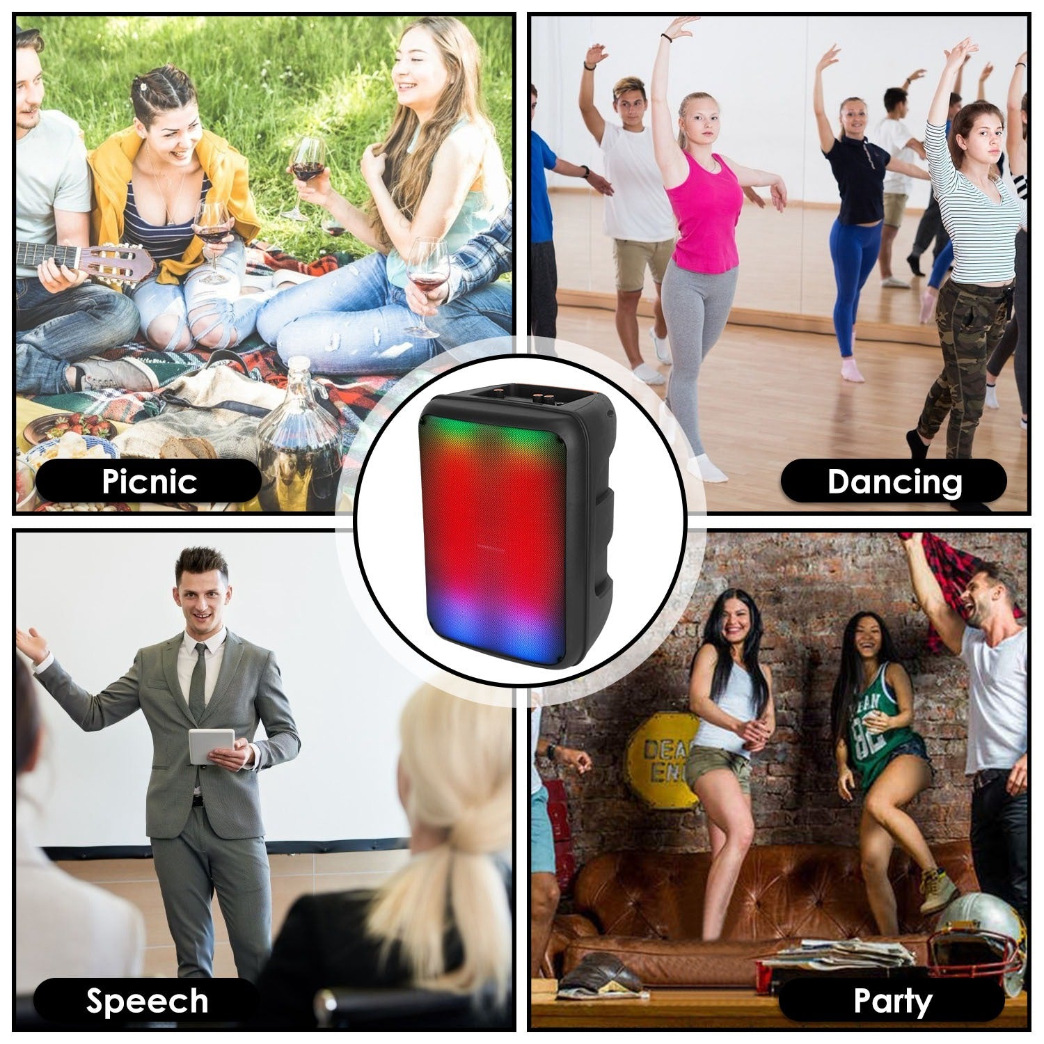 Portable Wireless Party Speaker For Sale