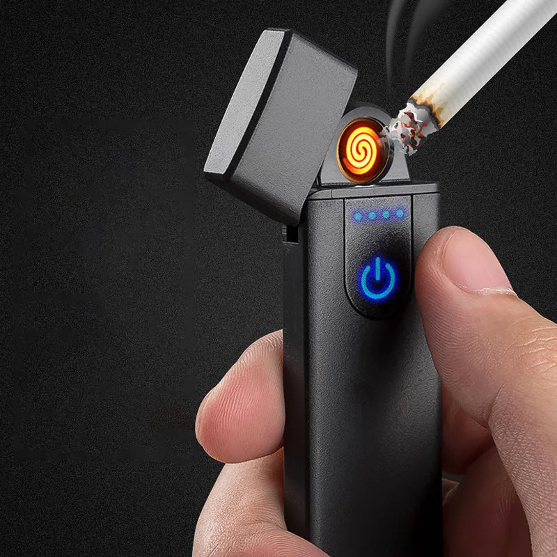 4-Pack: Touch Sensing USB Charging Lighter Visit New Online