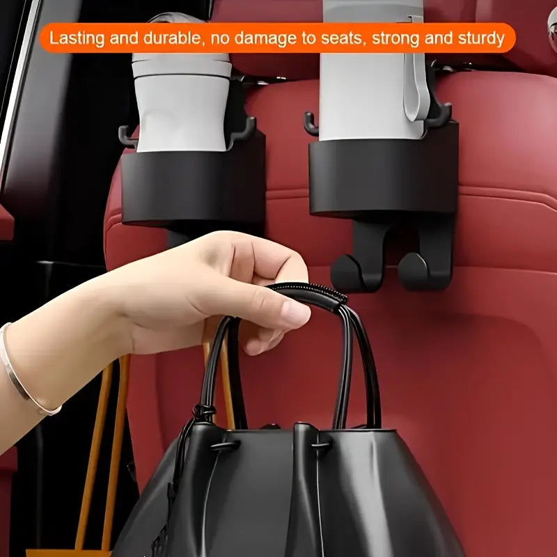 2-Pieces: Multifunctional Car Seat Back Hooks Fashionable Online