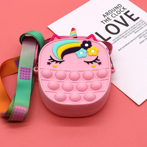 Pop Unicorn Purse Fidget Toys For Girls Explore Online