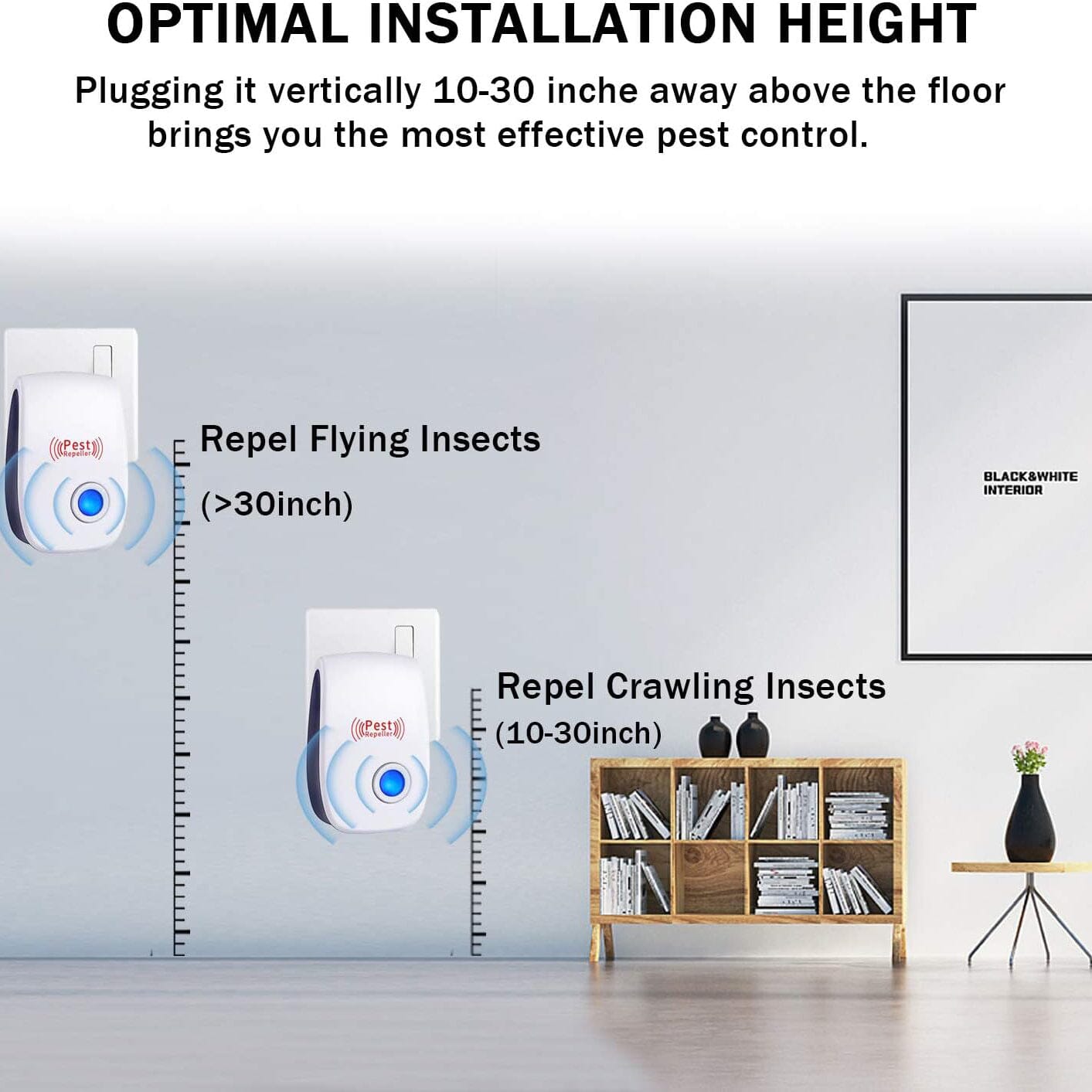 6-Pack: Ultrasonic Pest Repeller Electronic Plug in Pest Control Cheap Big Sale