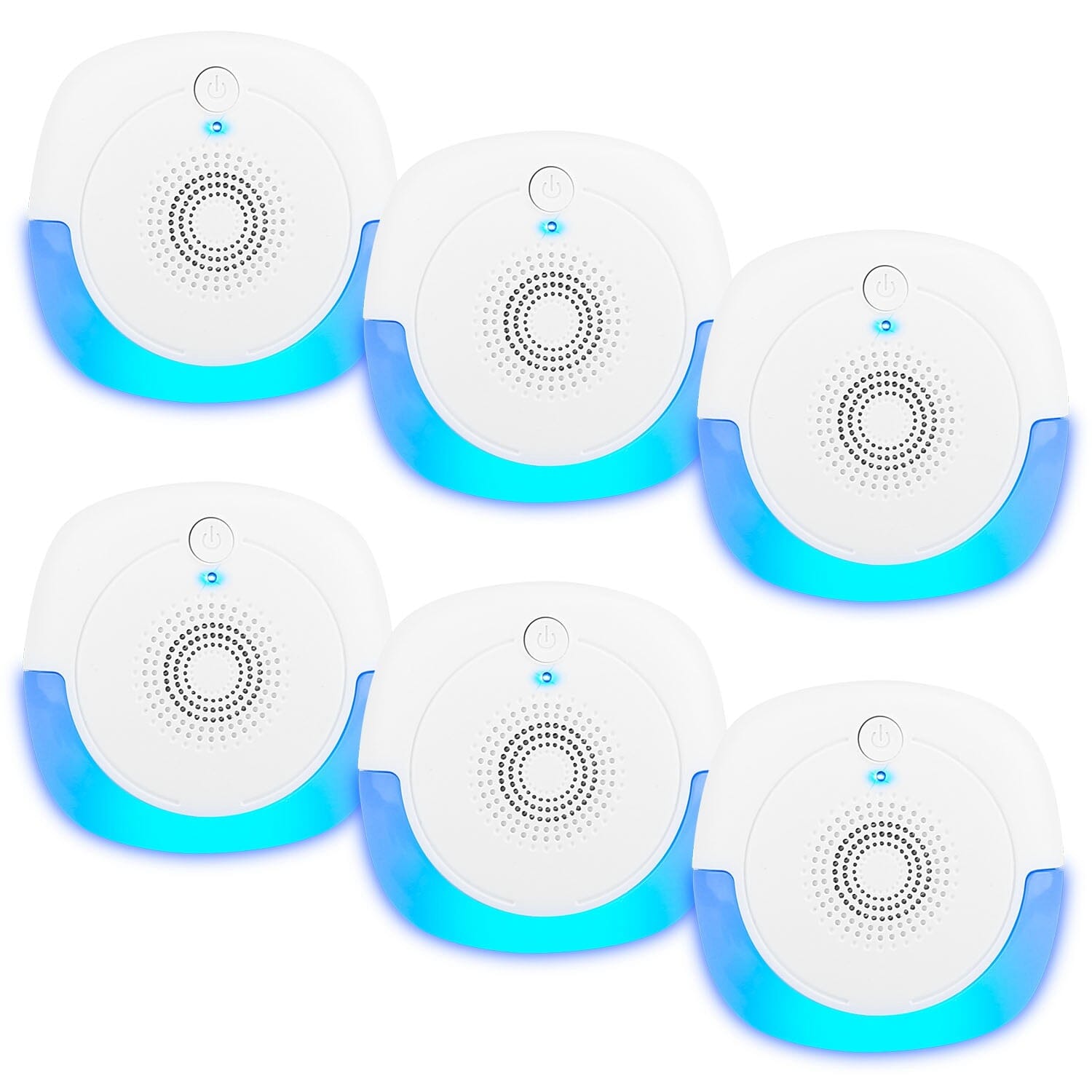 6-Pack: Ultrasonic Pest Repellers Plug-In Indoor Pest Control Mouse Repellent Cheap 100% Authentic