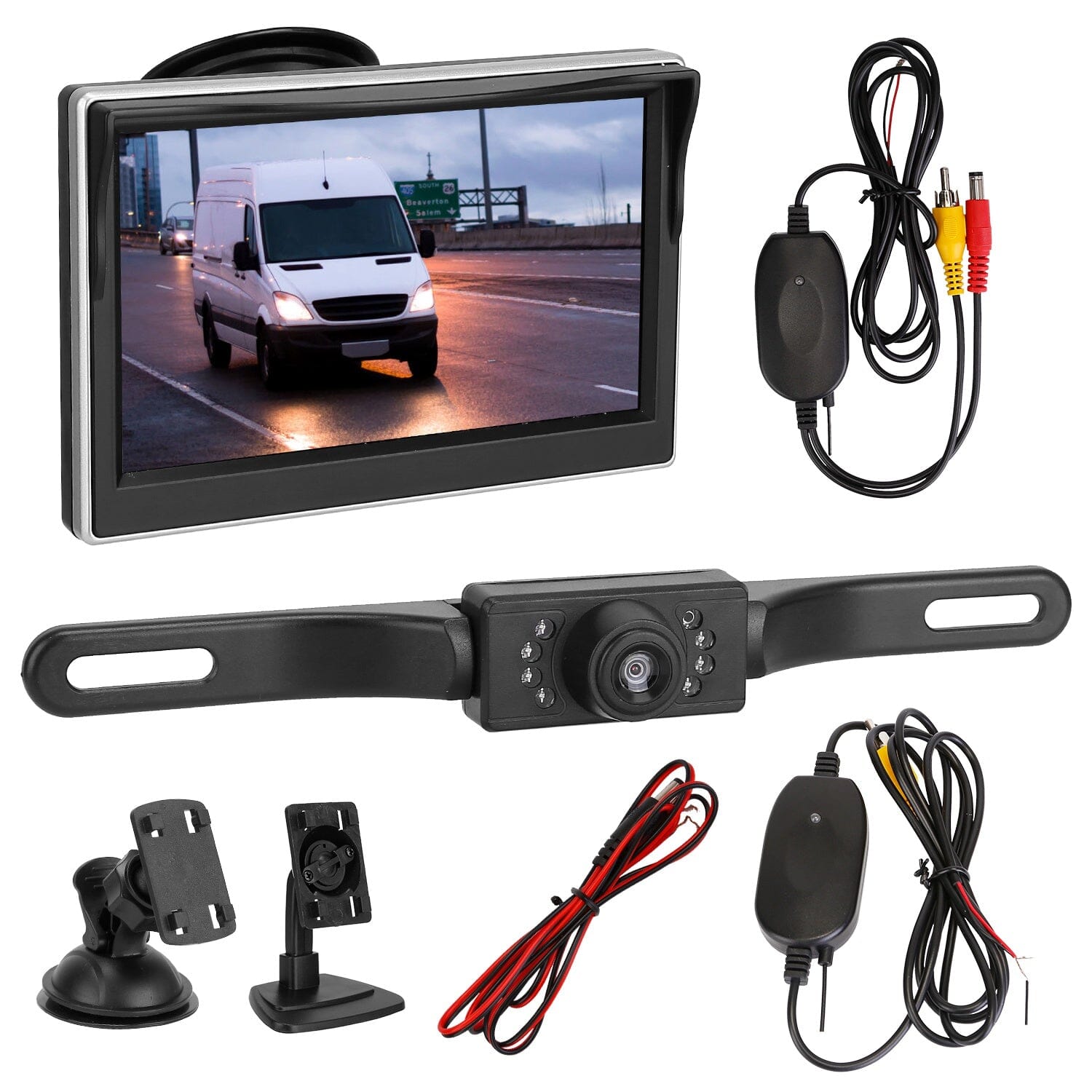 5 Screen Backup Camera Monitor Kit Clearance Footlocker Pictures