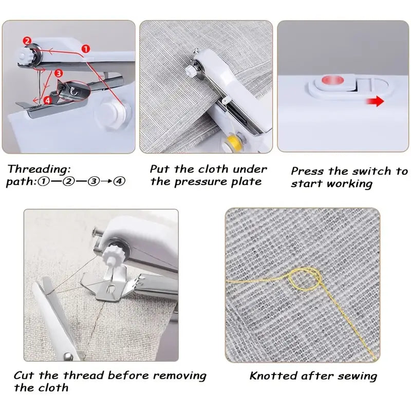 Portable Sewing Machine Quick Handheld Stitch Tool Outlet Wiki