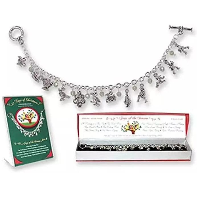 12 Days of Christmas Charm Bracelet For Sale Official Site