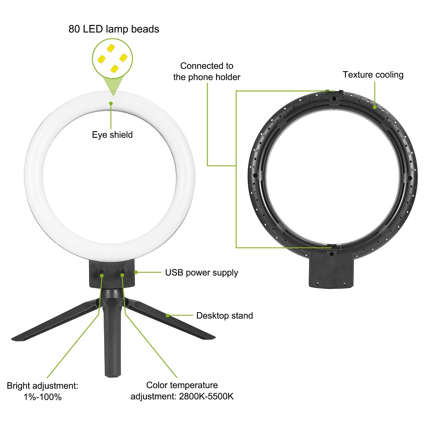 9 Dimmable LED Ring Light with Tripod 2025 Newest Sale Online