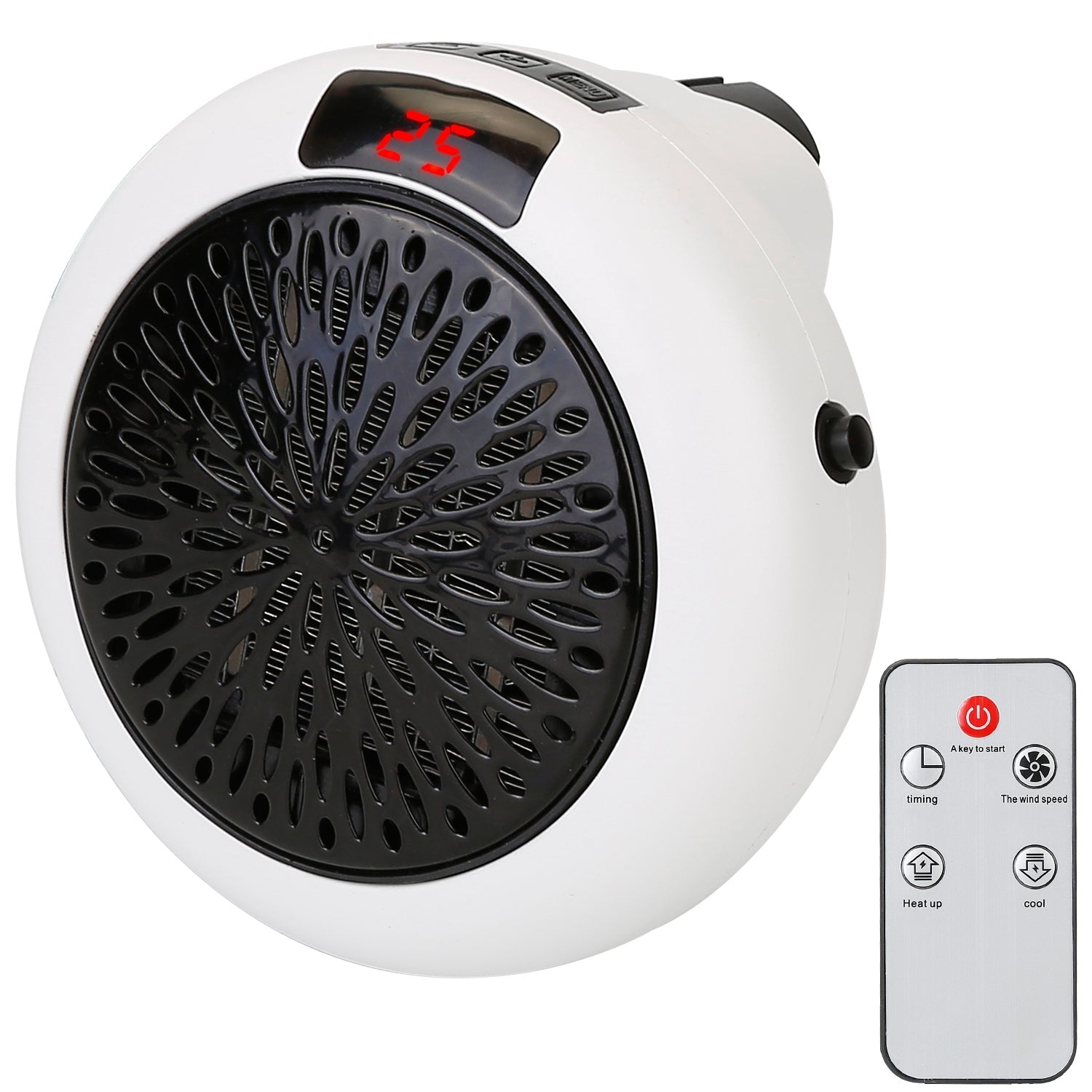 900W Portable Heater Fan with Remote Control Discounts Cheap Pice