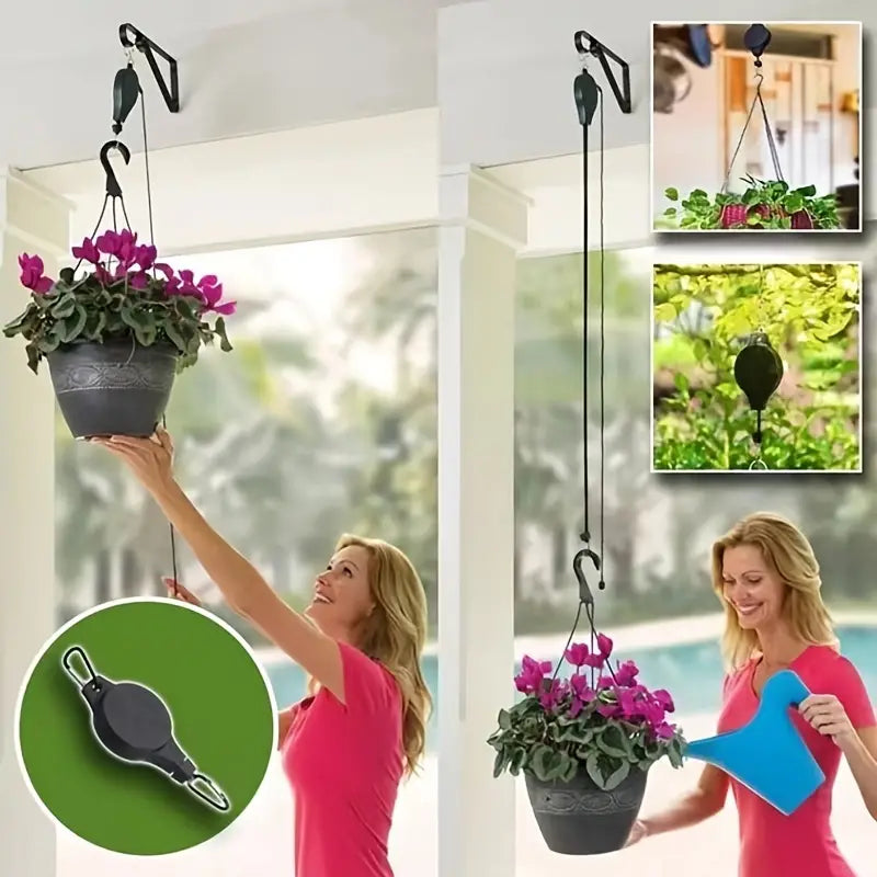 2-Piece: Telescopic Lifting Hooks for Garden Pots Buy Cheap Cheapest Pice