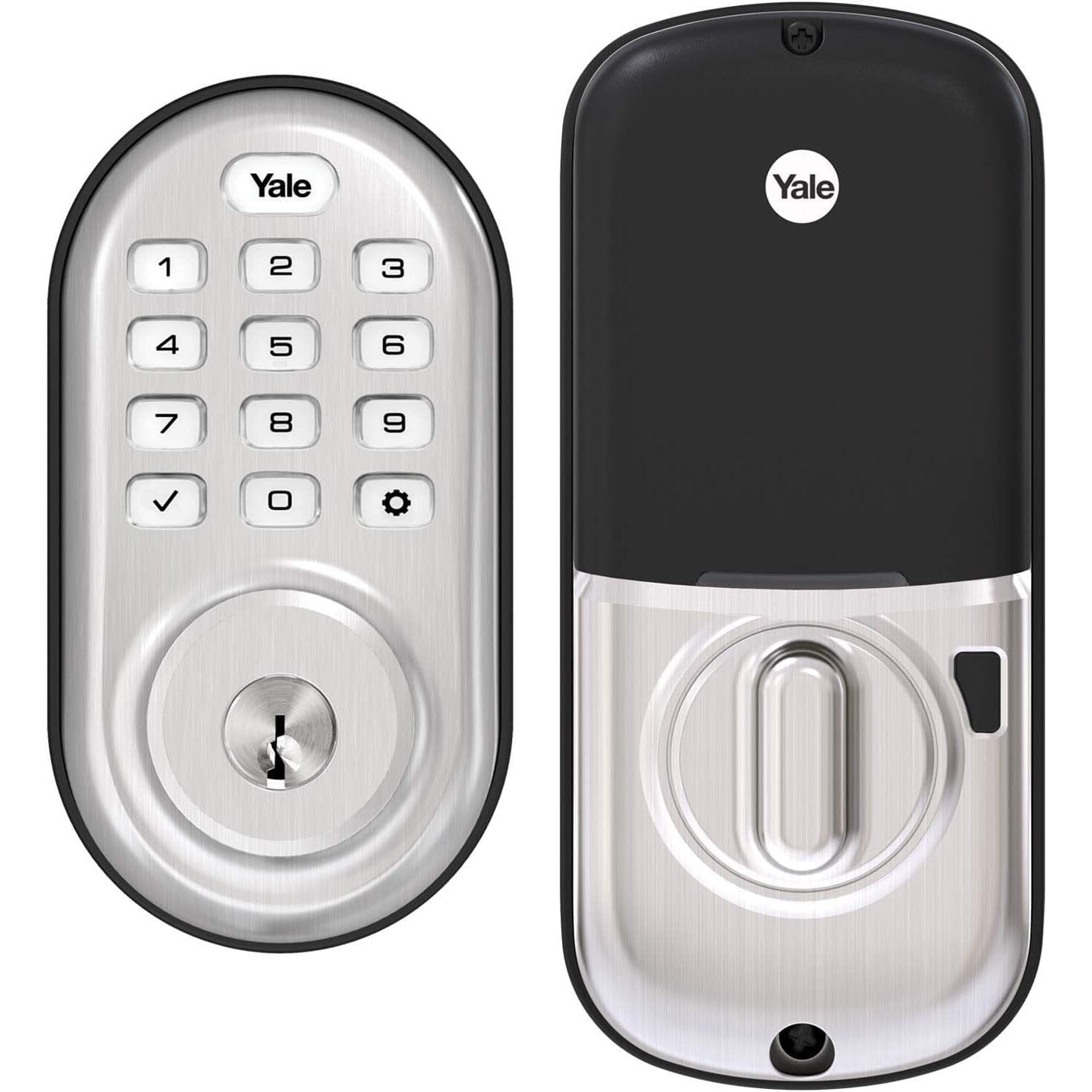 Yale Security Assure Keypad Door Lock Push Button YRD210-ZW-605 Free Shipping 100% Guaranteed