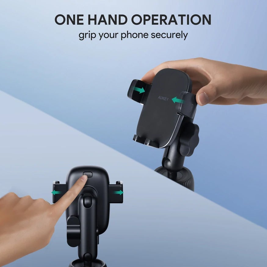 AUKEY Car Cup Holder Phone Mount Real Online