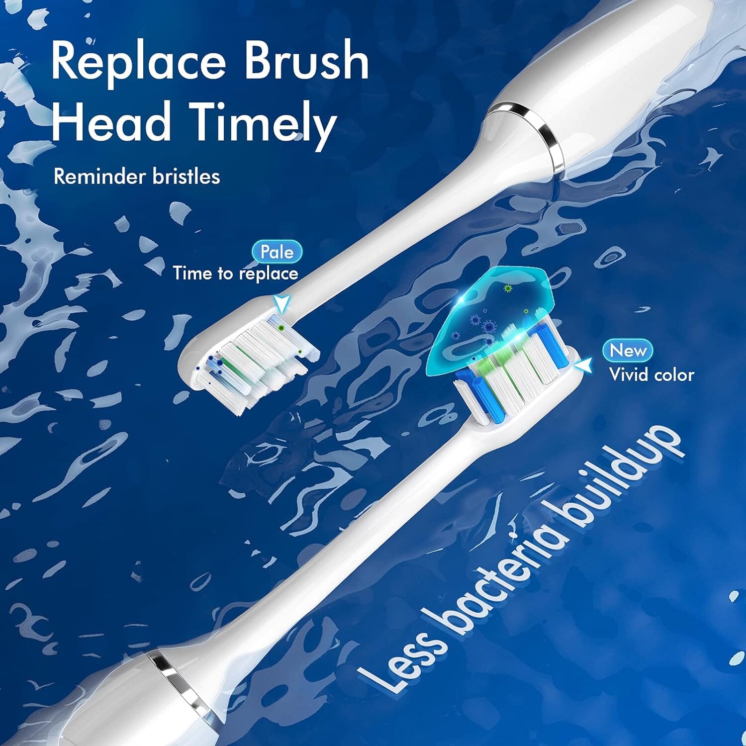 Slicoo Sonic Electric Toothbrush with 4 Brush Heads Wide Range Of Online