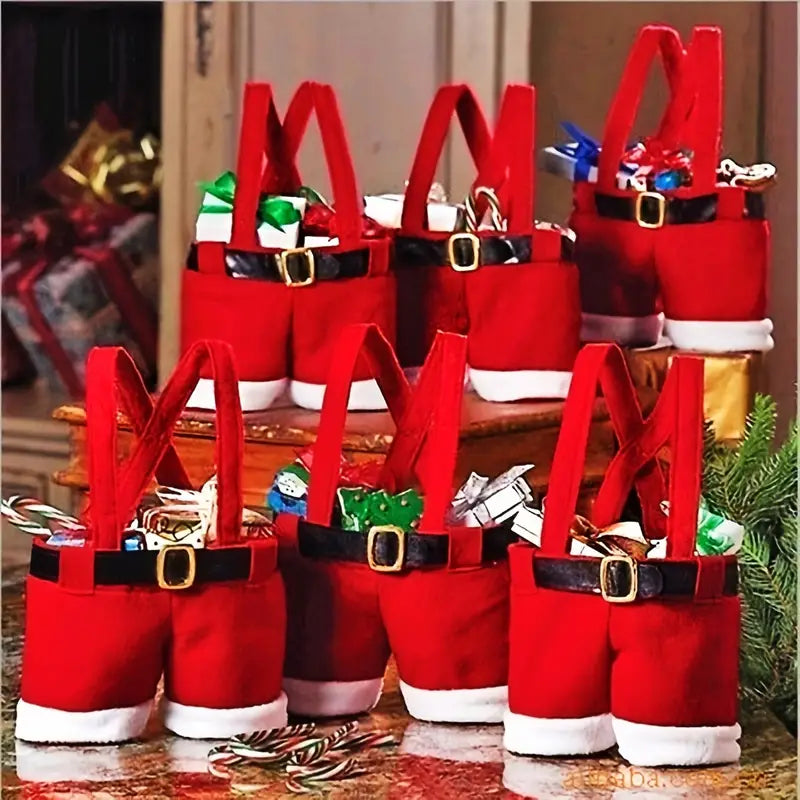 5-Pieces: Christmas Candy Gift Bag Footlocker Finishline Online