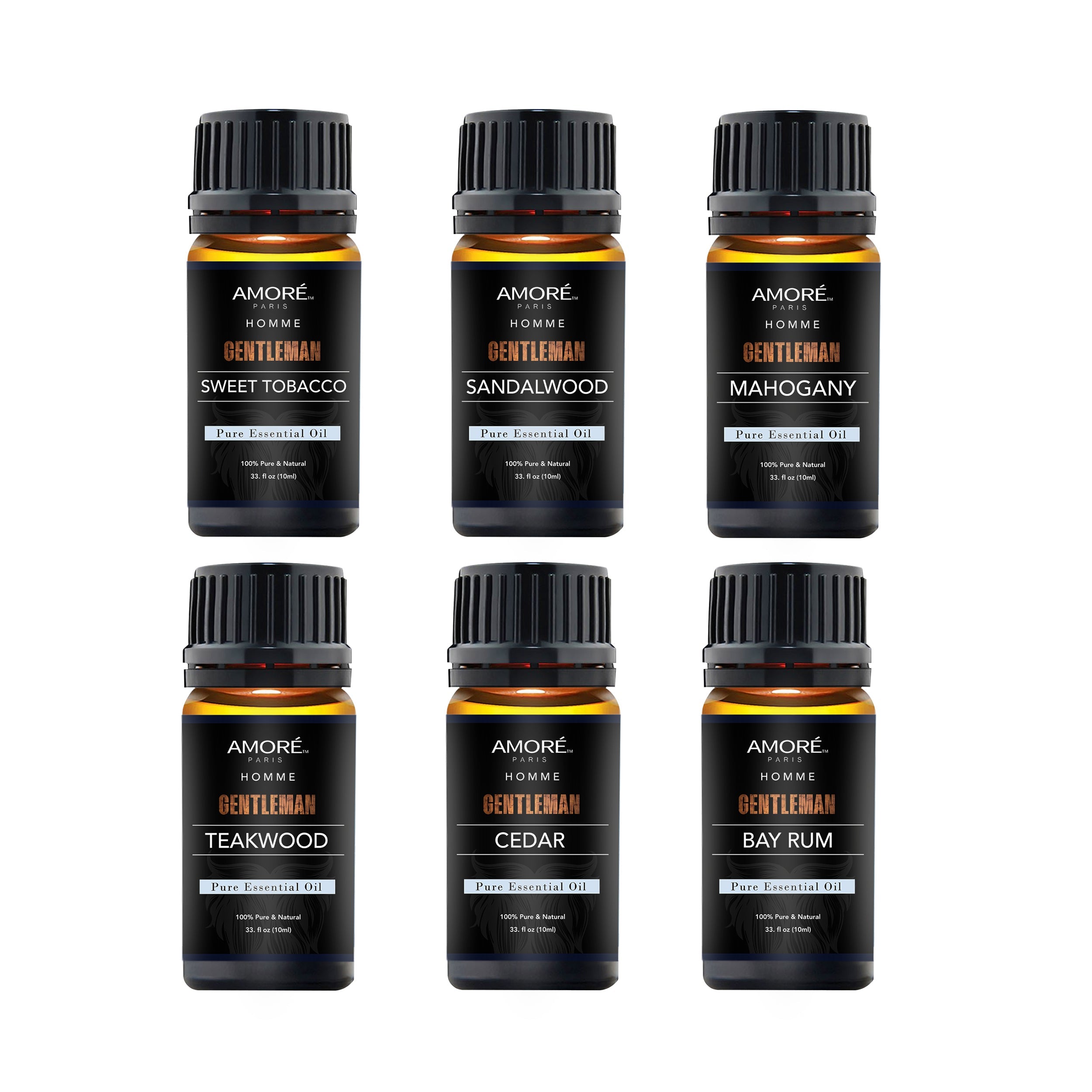6-Pack: Gentlemen's 10ml Premium Grade Fragrance Essential Oil Gift Set Fast Delivery Cheap Online
