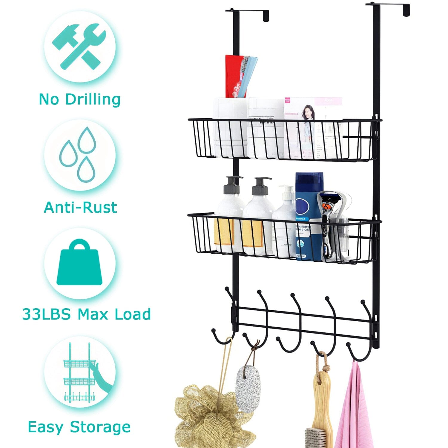 Over The Door Hooks Organizer Discount Recommend