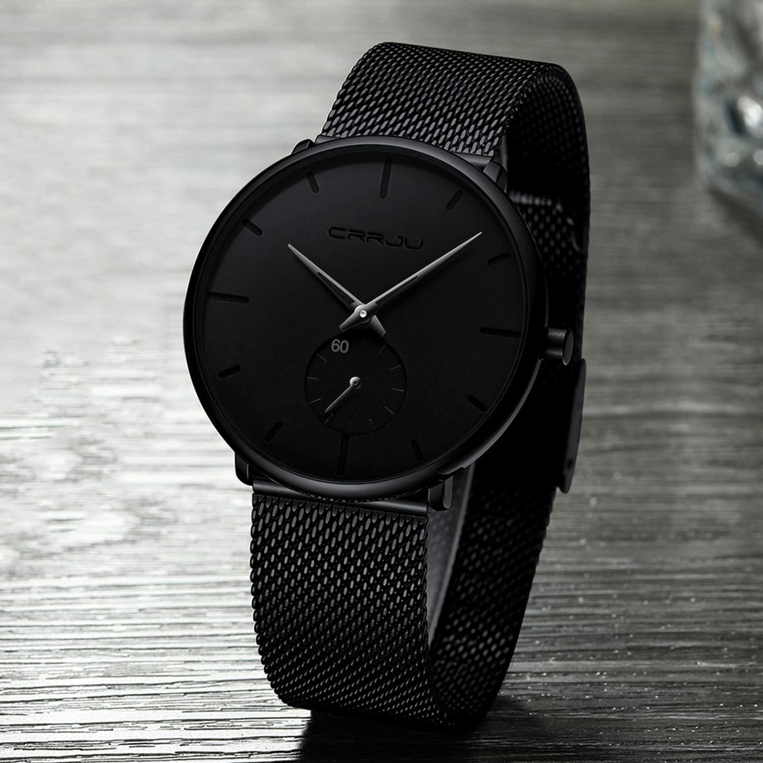 Men's Ultra-Thin Minimalist Waterproof Fashion Wrist Watch Cheap Sale Manchester