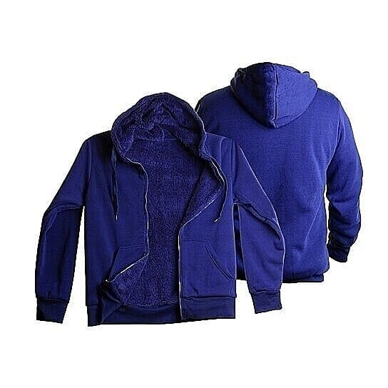 Men's Thick Sherpa Lined Fleece Hoodie (Big & Tall Sizes Available) Discount 2025 New