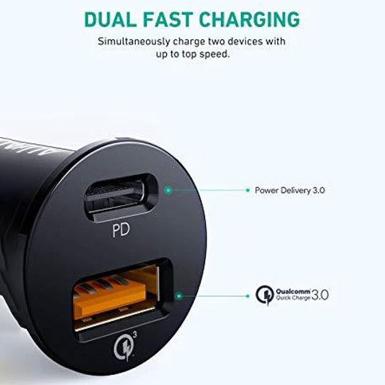 AUKEY USB C Car Charger Cheap Nicekicks