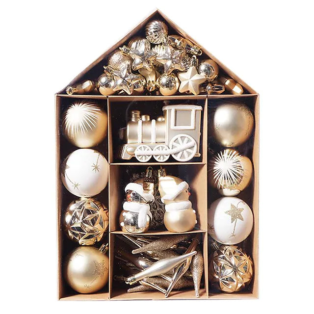 70-Pieces Set: Christmas Tree Decorations Christmas Ball Get To Buy For Sale