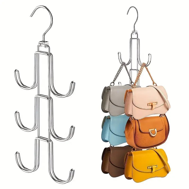 Rotatable Metal Purse Hanger Organizer Discount Latest
