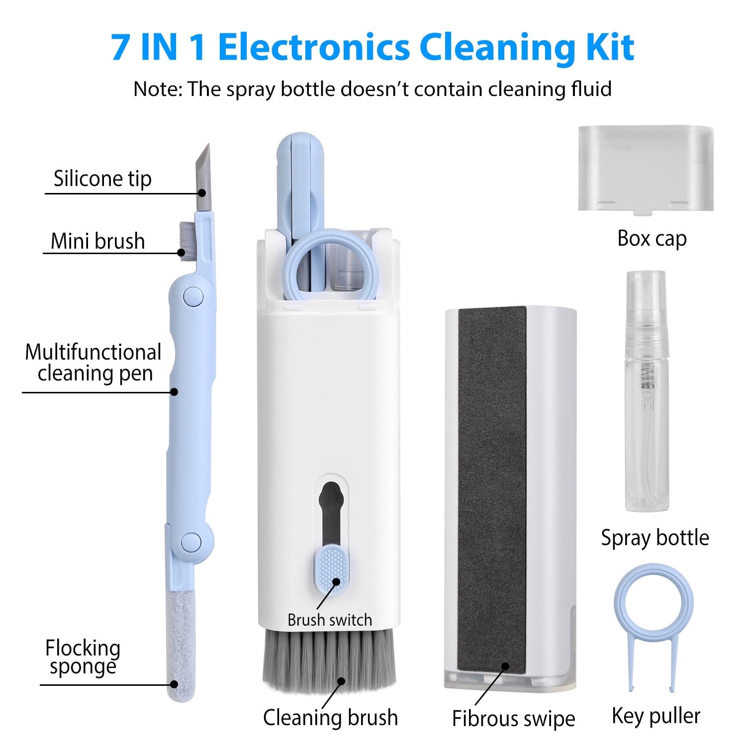 7-in-1 Laptop Keyboard Dust Cleaner Brush Outlet Best Place