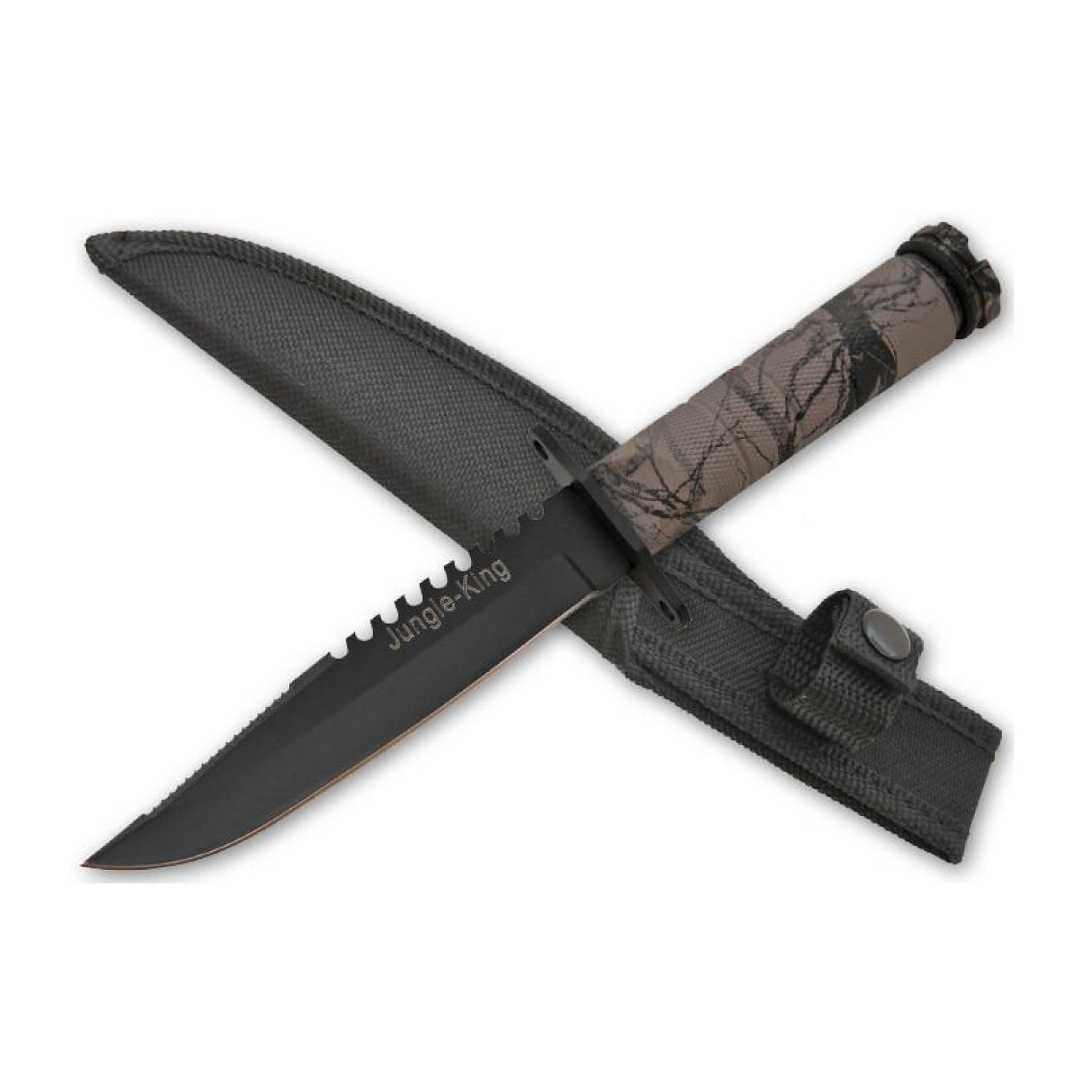 Tactical Jungle King Survival Knife with Holster Limited Edition