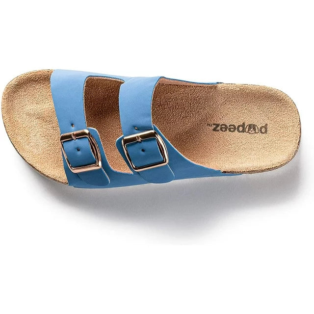 Pupeez Girls Comfort Sandals Double Buckle Adjustable Slip Sale Best Seller