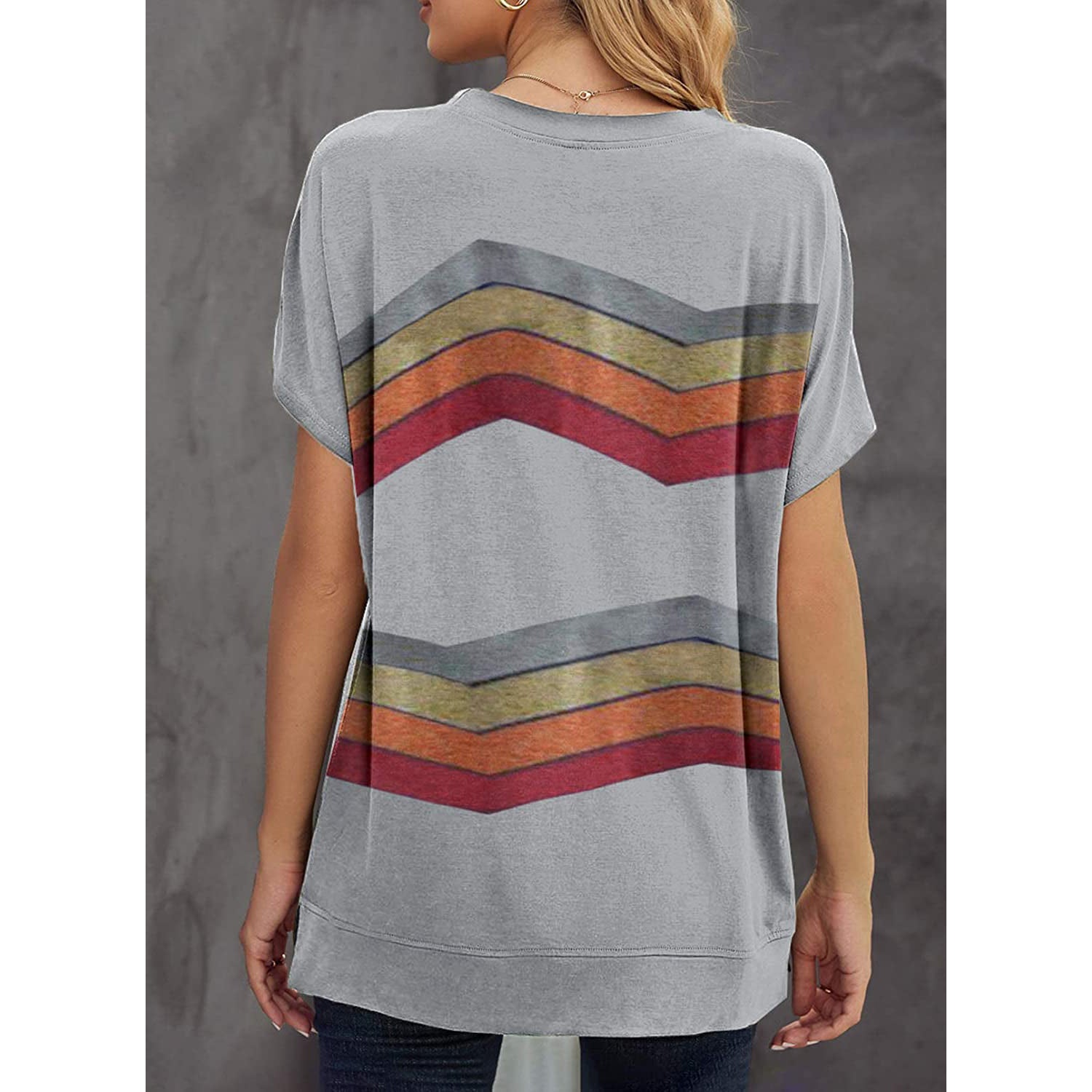 Womens Graphic Crewneck Tee Loose Casual T-Shirt Enjoy Online