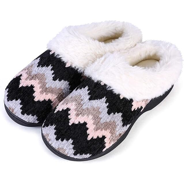 Roxoni Women's Cozy Memory Foam Slippers, Fuzzy Warm Faux 100% Authentic Sale Online