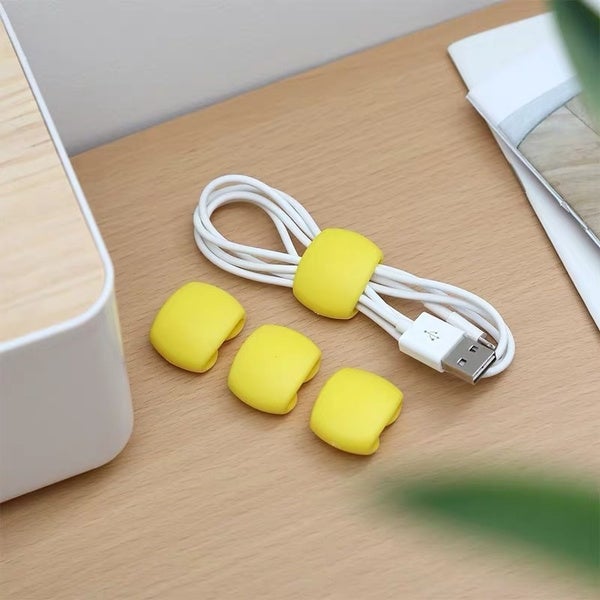 8-Piece: Portable Reusable Cable Clips Organizer Clearance For Nice