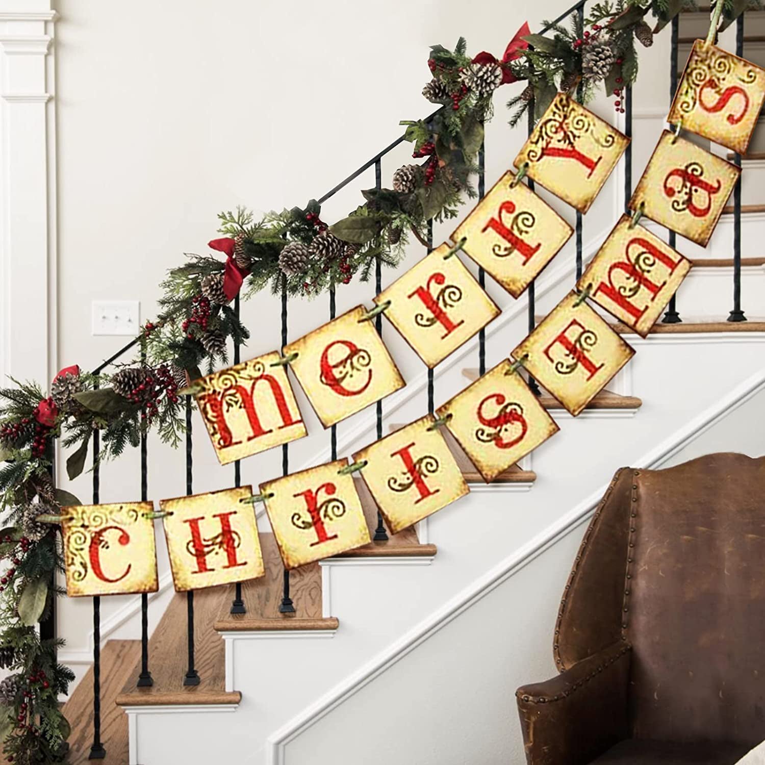 Merry Christmas Banner Home Decor 2025 Newest