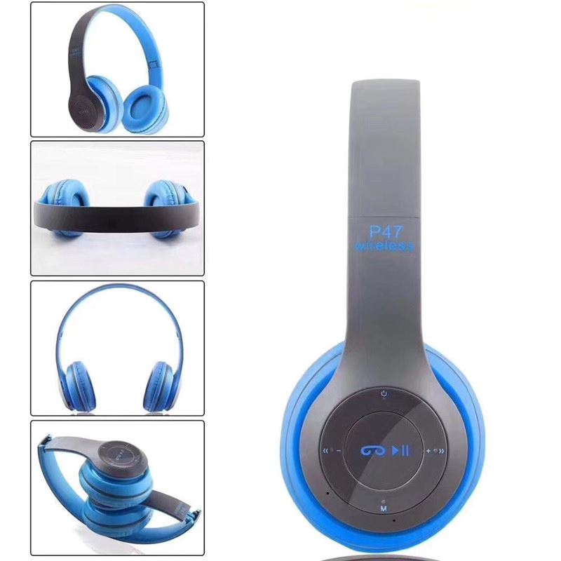 Wireless Headphones Over Ear P47 Super Bass 5.1 Discount Best Sale