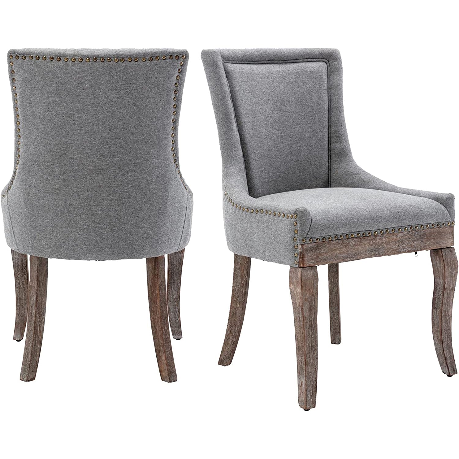 2-Pack: Fabric Upholstered Side Chairs Set Sale Finishline