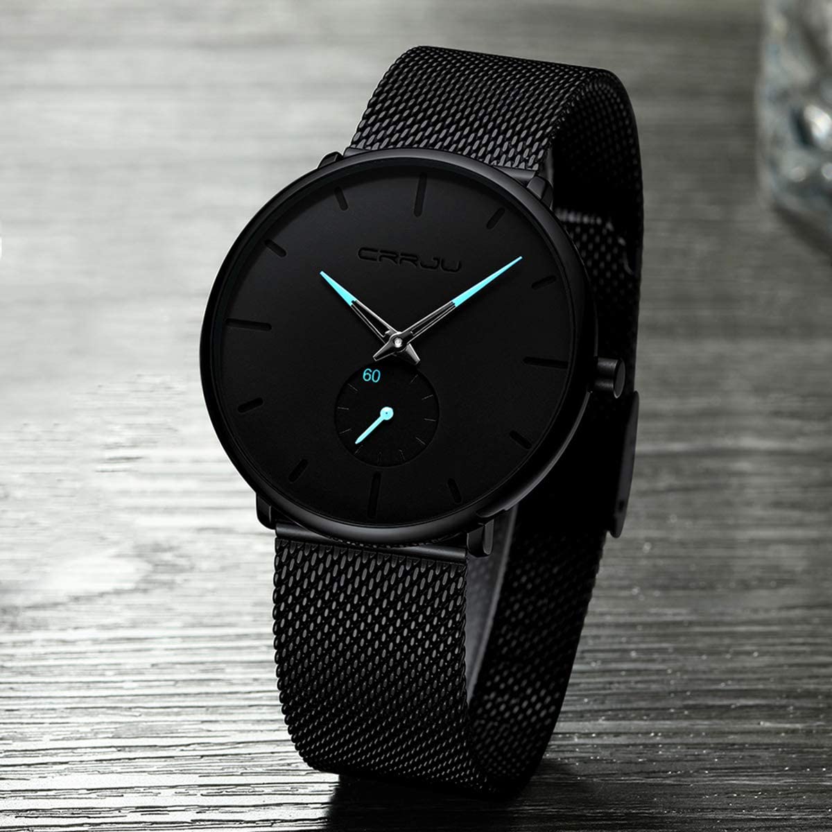 Men's Ultra-Thin Minimalist Waterproof Fashion Wrist Watch Cheap Sale Manchester