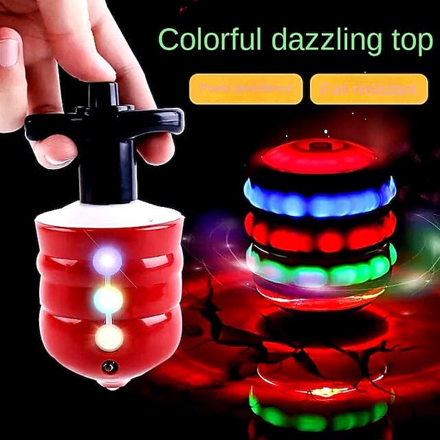 Rotating Gyro with Sound And LED Light Music Spinning Sale Choice