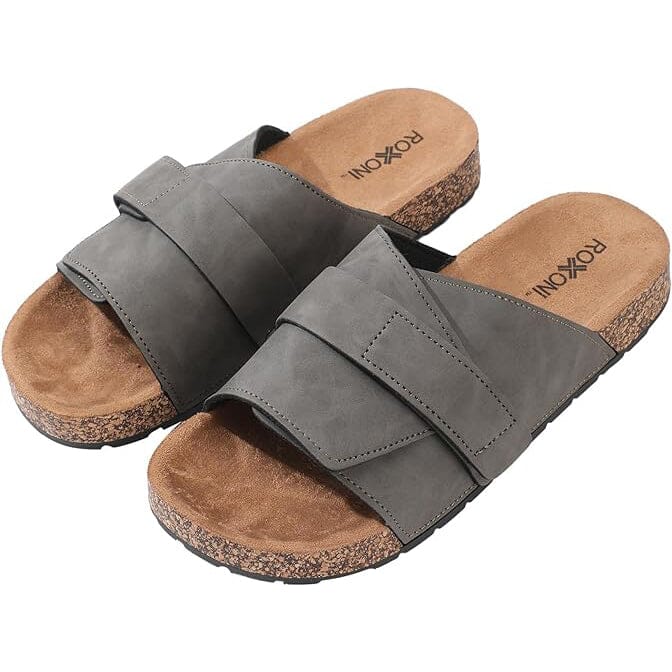 Roxoni Stylish Flat Sandals for Men - Adjustable Strap Clearance Store Sale Online