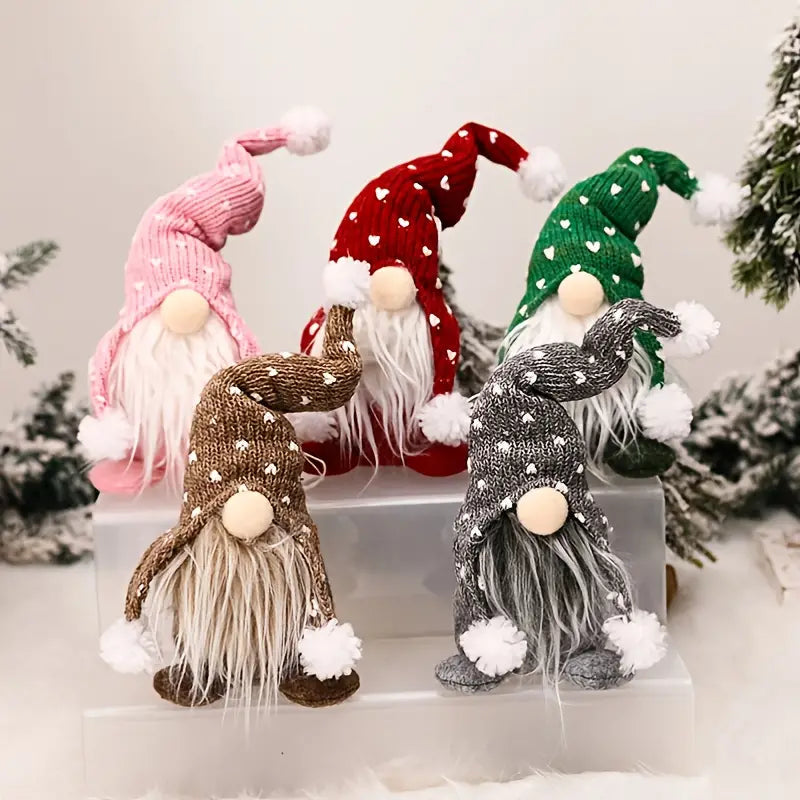 5-Pack: Christmas Gnome Plush Doll 2025 New Sale Online