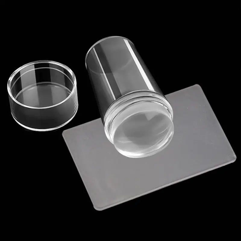 3-Pack: Fast and Easy French Tip Nail Art with Clear Silicone Stamper and Scraper Outlet Store Cheap Online