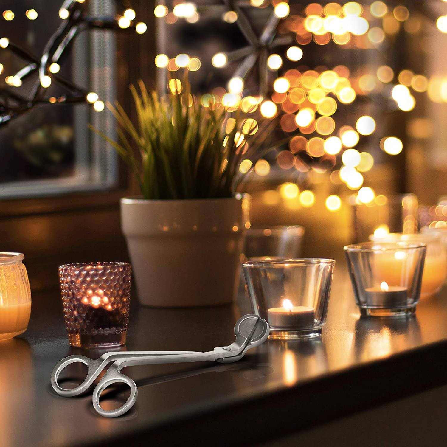 2-Pack: CHEFBEE Polished Stainless Steel Candle Wick Clipper Shipping Outlet Store Online