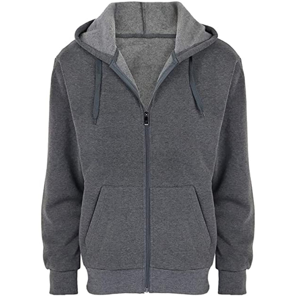 2-Pack: Men's Fleece Full-Zip Hoodies Cheap Discounts