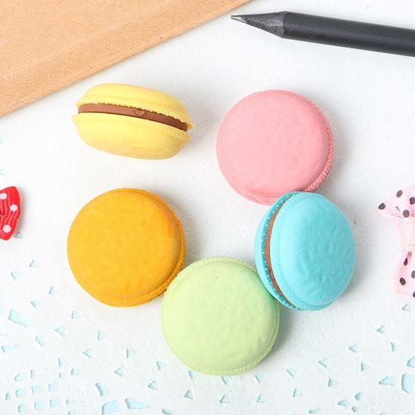 5-Pack: Macaron Erasers Buy