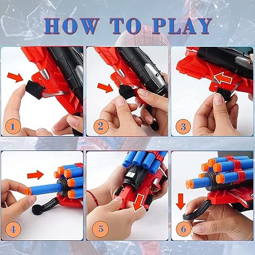 Dart Spider Gloves Web Shooter Toy Set Outlet Store For Sale