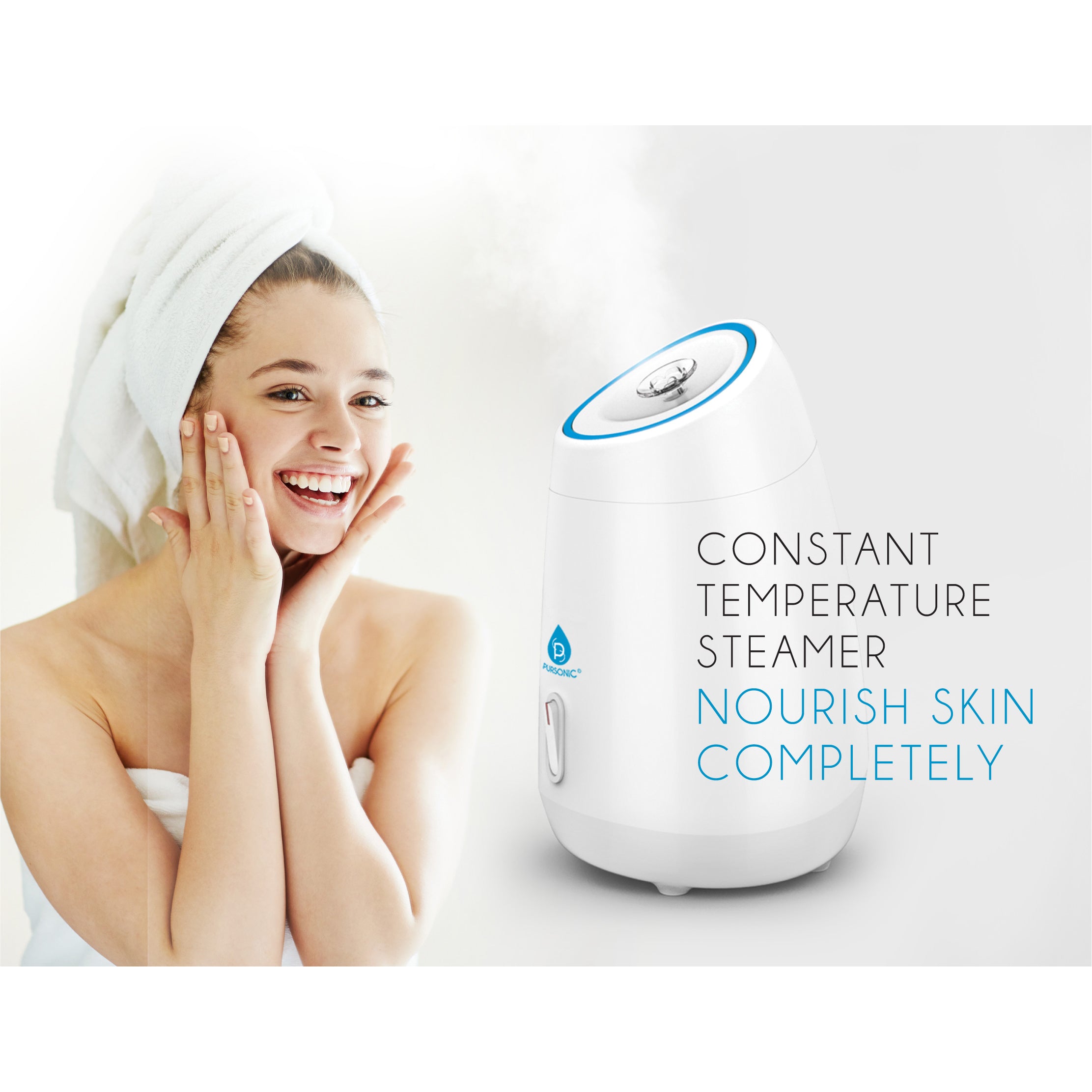 Pursonic Facial Steamer Hot Mist Moisturizing Spa Manchester Sale Online