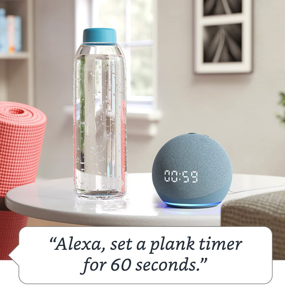 Amazon Echo Dot 4th Gen Smart speaker with clock and Alexa Clearance 100% Guaranteed