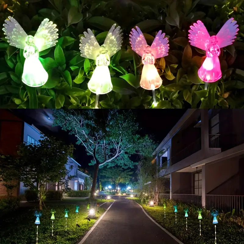 2-Pack: Angel Solar Garden Lights Clearance Choice