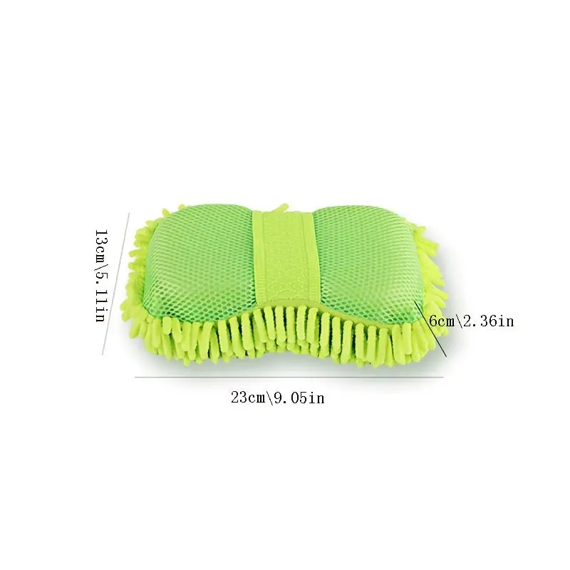 5-Pieces: Car Wash Mitt Chenille Microfiber Wash Sponge Scratch Free Free Shipping Nicekicks