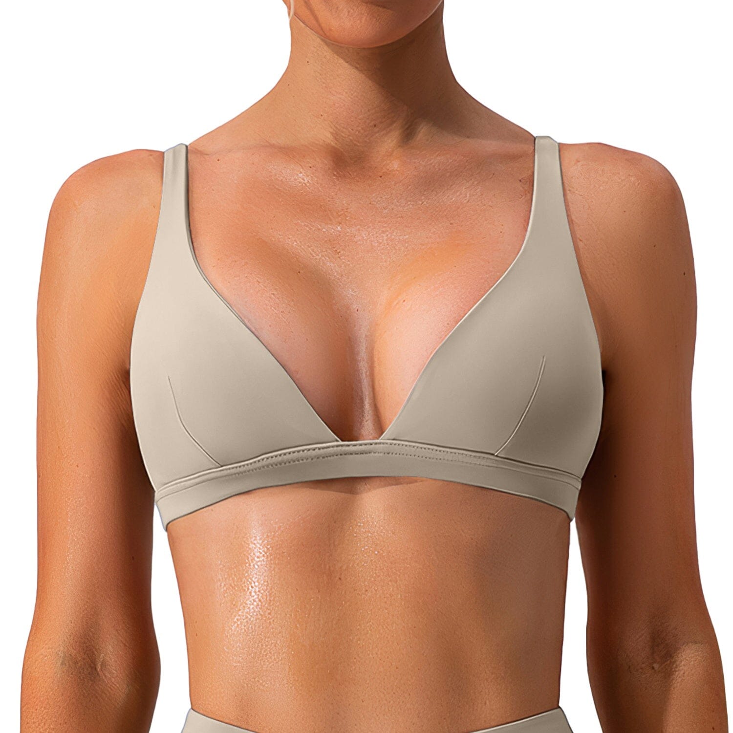 Women's Deep V-Neck U-Shaped Back Sports Bra Best Sale Cheap Online