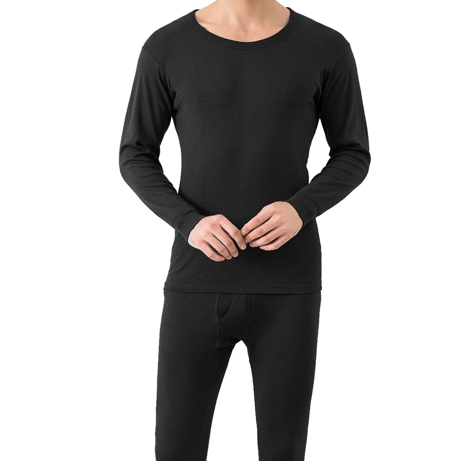 Men Thermal Underwear Set - Long Johns Pants and Long Sleeve Clearance Official Site