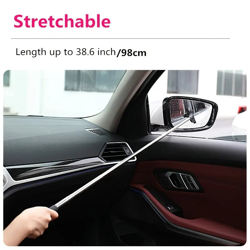 2-Pieces: 2-in-1 Retractable Portable Wiper Discounts