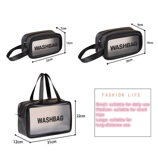 Women's Frosted Waterproof Cosmetic Bag Best Wholesale Online