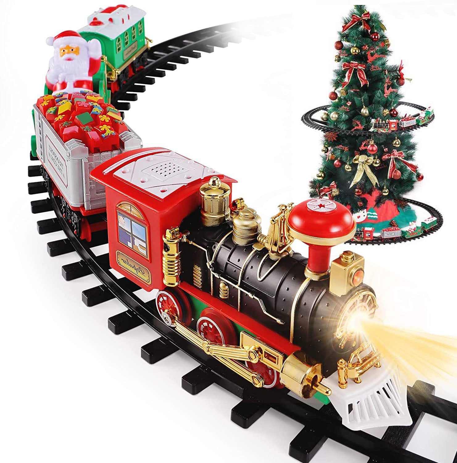 Electric Train Christmas Kid Toy Set Fashionable For Sale